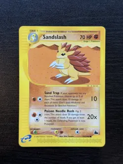 Sandslash 93/144 Skyridge E-Reader Pokemon Card LP - Image 1