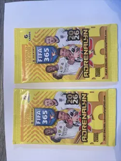Panini FIFA 365 Adrenalyn XL 2026 Soccer Starter 1 Pack; 6 Cards Total - Image 1