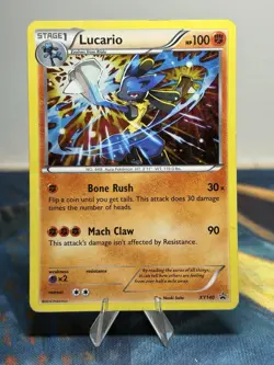 Lucario XY140 XY Promos 2016 Promo Holo Rare Holofoil Pokemon TCG Card - Image 1