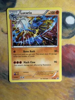 Lucario XY140 XY Promos 2016 Promo Holo Rare Holofoil Pokemon TCG Card - Image 2
