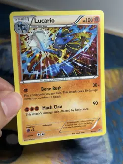 Lucario XY140 XY Promos 2016 Promo Holo Rare Holofoil Pokemon TCG Card - Image 3