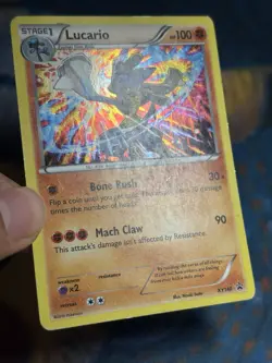 Lucario XY140 XY Promos 2016 Promo Holo Rare Holofoil Pokemon TCG Card - Image 4