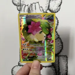 Shaymin XY115 Full Art Black Star Promo Pokemon Card MINT /NM XY English 2016 - Image 1