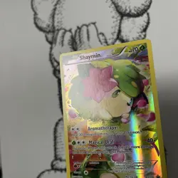 Shaymin XY115 Full Art Black Star Promo Pokemon Card MINT /NM XY English 2016 - Image 3