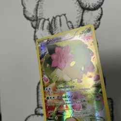 Shaymin XY115 Full Art Black Star Promo Pokemon Card MINT /NM XY English 2016 - Image 4