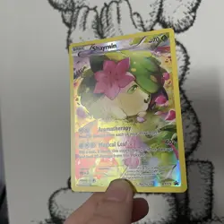 Shaymin XY115 Full Art Black Star Promo Pokemon Card MINT /NM XY English 2016 - Image 5