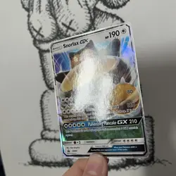 Snorlax GX SM05 Black Star Promo Pokemon Card MINT /NM English S&M 2016 Standard - Image 3