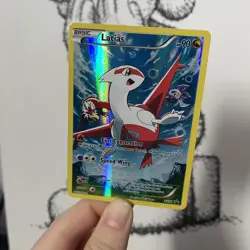 Latias XY78 Full Art Black Star Promo Pokemon Card MINT /NM XY English 2015 - Image 2
