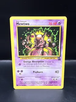 Pokemon Card - Mewtwo WoTC Black Star Promo 14 Non-Holo E - Image 2