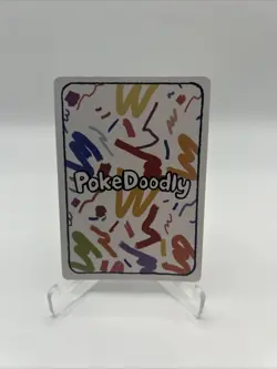 PokeDoodly 1st Edition Shiny Charizard Fan Art Custom Card Holo Rare Pokemon - Image 2