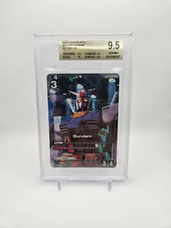 BGS 9.5 Gundam ST01-001 LR+ Alt Art RX 78 - Gundam Card Game BETA (English) - Image 1