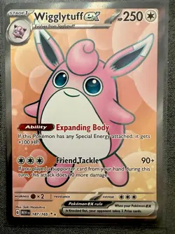 Pokemon TCG Mixed 2 Card Lot Ultra Rare Holos Gholdengo Ex Wigglytuff Ex - Image 3
