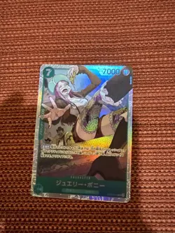 Onepiece Card Jewelry Bonney parallel SR EB02-015 eb02 Extra Anime 25Th Japanese - Image 1