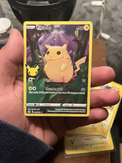 Pokemon Pikachu TCG Celebrations Card 005/025 Full Art, Near Mint Condition - Image 1