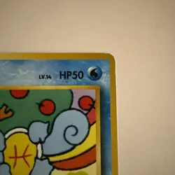 Squirtle No.007 37 Intro Pack Squirtle Deck Old Back Pokemon Card Japanese 1999 - Image 3