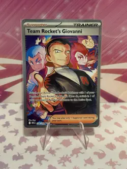 Pokemon TCG Team Rocket's Giovanni Destined Rivals Card 238/182 - Image 1
