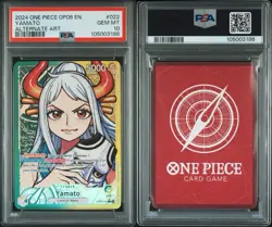 Yamato OP-06-022 PSA 10 English Wings of the Captain One Piece Card GEM MINT - Image 3