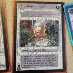 Star Wars CCG With DARTH VADER CARD and foils - Image 4
