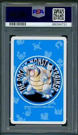 PSA 10 Zapdos 4 of Diamonds Japanese Pokemon Blue Poker Card 1998 - Image 2