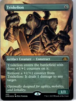 MTG Triskelion (Borderless Foil) Rare Dominaria Remastered 452 M/NM - Image 1