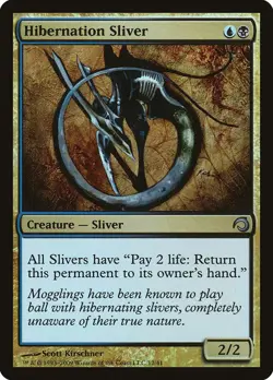 MTG Foil - Hibernation Sliver - 12 / NM / English - Image 1