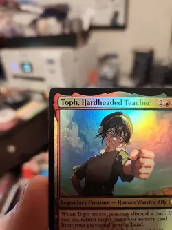 Toph, Hardheaded Teacher Avatar: The Last Airbender Foil MTG Magic - Image 3
