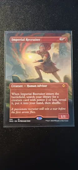 Imperial Recruiter | Borderless | MTG | MH2 | Near Mint | English EN - Image 1