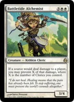 1x Battletide Alchemist Moderate Play MTG Magic - Kid Icarus - - Image 1