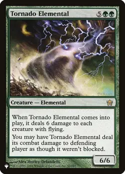 Tornado Elemental Regular - The List MTG-NM - Image 1