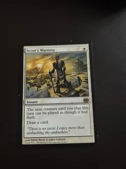 Scout's Warning Future Sight Regular - Image 1