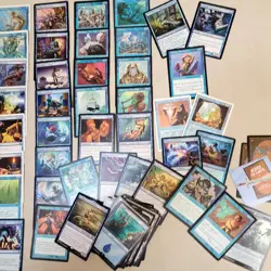 Whole COMMANDER Magic Deck MTG - Sea& Sky God Mythic Rare General Budget MERFOLK - Image 2