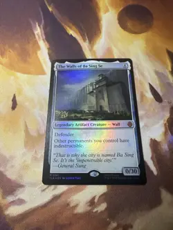 The Walls Of Ba Sing Se Magic The Gathering Prerelease Foil - Image 1