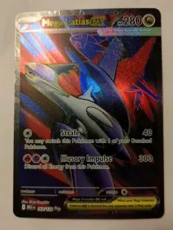 Mega Latias ex 163/132 Me01: Mega Evolution Ultra Rare Pokemon TCG 2025 NM - Image 2