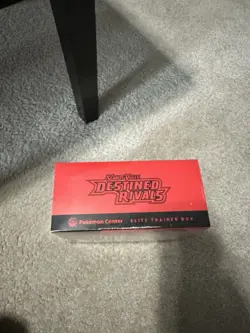 Pokemon Destined Rivals ETB Elite Trainer Box Pokemon Center Exclusive Sealed - Image 3