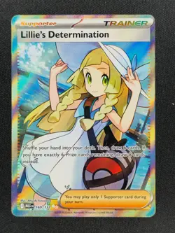 Lillie's Determination 169 Pokemon Mega Evolutions 2025 NM 🔥🔥🔥 - Image 1
