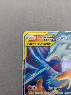 Pokemon Reshiram & Charizard GX 20/214 Tag Team Unbroken Bonds NM - Image 2