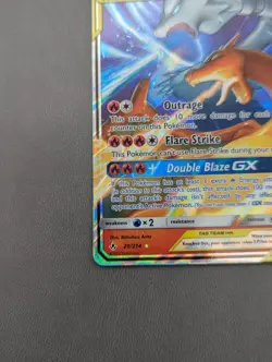 Pokemon Reshiram & Charizard GX 20/214 Tag Team Unbroken Bonds NM - Image 5