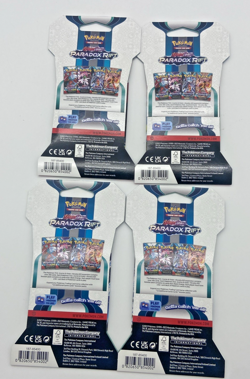 Pokemon TCG Paradox Rift Booster Packs Lot of 4 New Sealed - Image 2