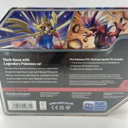 Pokemon TCG Slashing Legends Tin Koraidon EX - Factory Sealed - Image 4