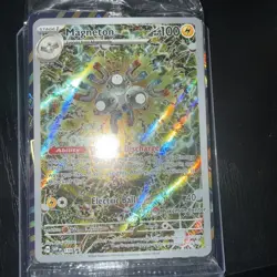 Pokemon TCG Magneton 159 Pokemon Center ETB Promo Stamped Surging Sparks SEALED - Image 1