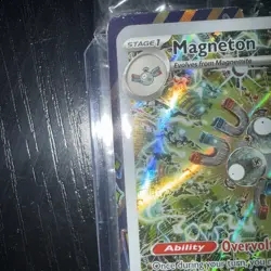Pokemon TCG Magneton 159 Pokemon Center ETB Promo Stamped Surging Sparks SEALED - Image 5