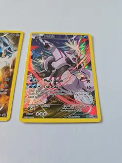 FULL ART Dialga + Palkia HOLO RARE Pokemon XY75 XY77 Black Star Promo Set - LP - Image 4