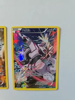 FULL ART Dialga + Palkia HOLO RARE Pokemon XY75 XY77 Black Star Promo Set - LP - Image 5