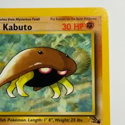 Pokemon TCG Kabuto Fossil 1st Edition #50/62 WOTC Vintage 1999 - Image 4