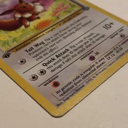 Eevee 51/64 1st Edition Pokemon TCG Jungle Set LP - Image 3