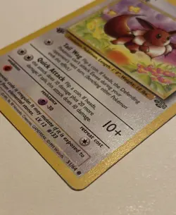 Eevee 51/64 1st Edition Pokemon TCG Jungle Set LP - Image 4