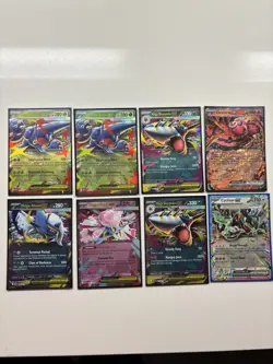 PokemonTCG - Phantasmal Flames - EX Lot 8 - MEGA EVOLUTIONS sharpedo, absol, etc - Image 2