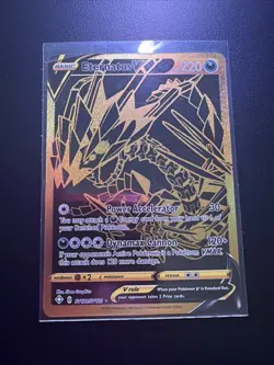 Pokemon TCG Eternatus v SV121/SV122 Shining Fates Gold Ultra Rare NM Condition - Image 1