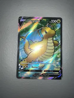 Dragonite V Full Art Ultra Rare - 076/078 - Pokemon Go Pokemon 2022 - Image 2