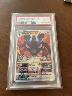 Lucario VSTAR SWSH291 (Pokemon 2023) PSA 10 - English Black Star Promo - Image 1